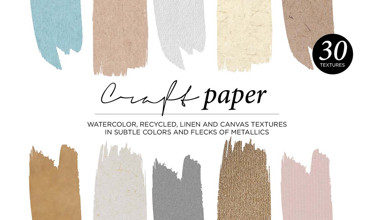 300 Modern Textures – Craft Paper Textures
