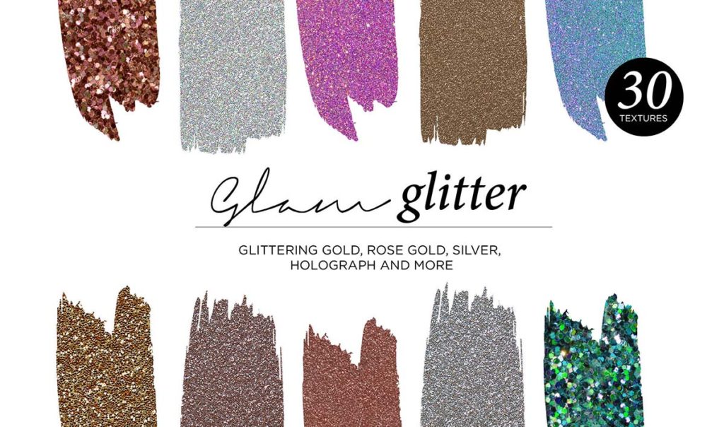 300 Modern Textures - Glam Glitter Textures