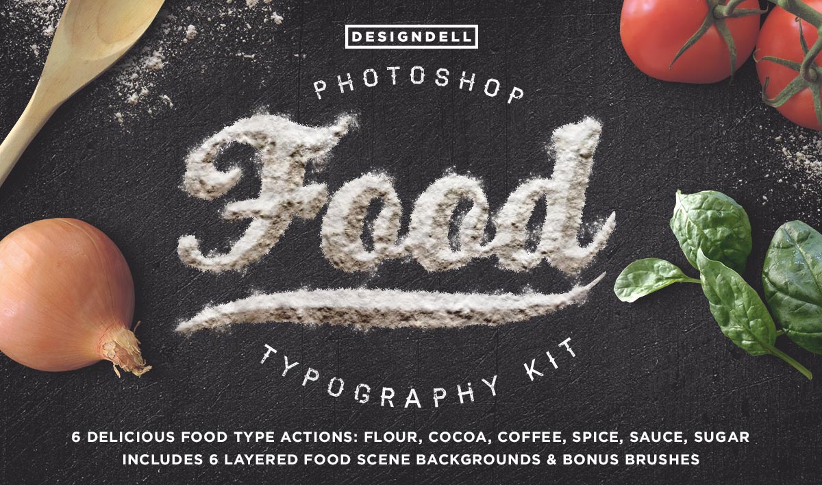 Food-Typography-Flour-Text-Effect-Photoshop