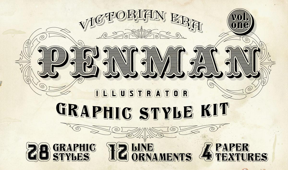 PENMAN-victorian-illustrator-typography-graphic-styles