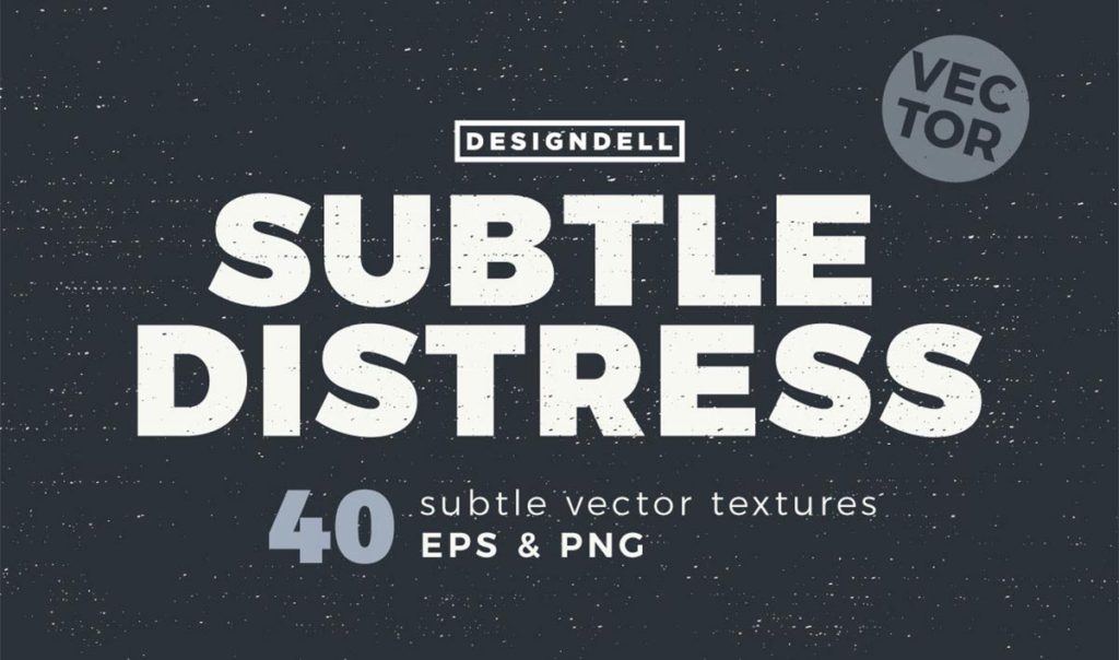 40 Subtle Vector Distressed Textures