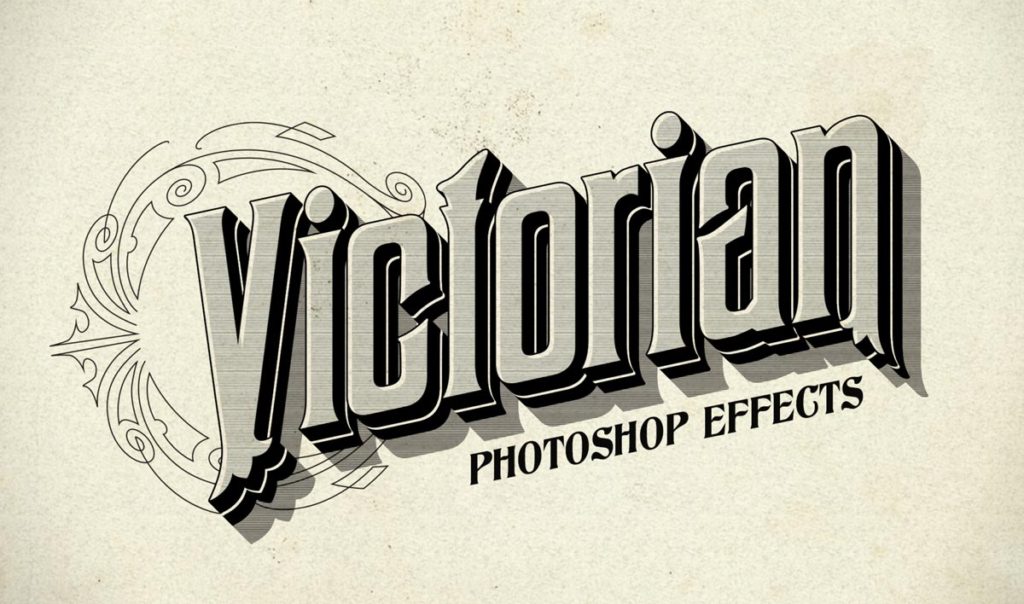 Victorian Photoshop Text Effects