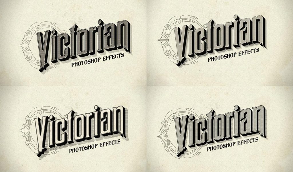 Victorian Photoshop Text Effects